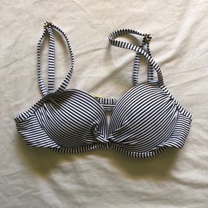 Striped Bikini Top